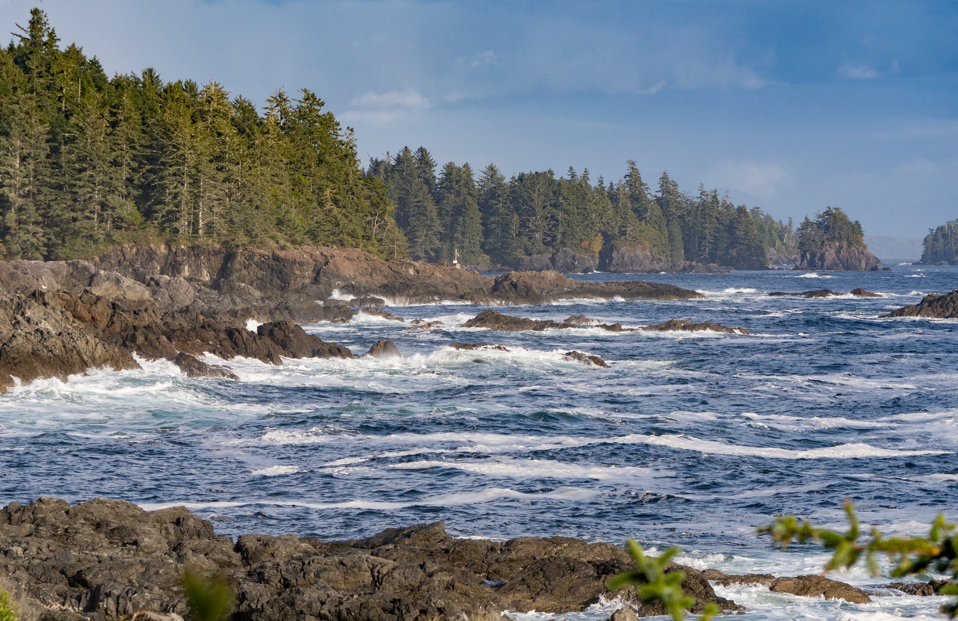 Coast of Ucluelet captured by James Wilcox