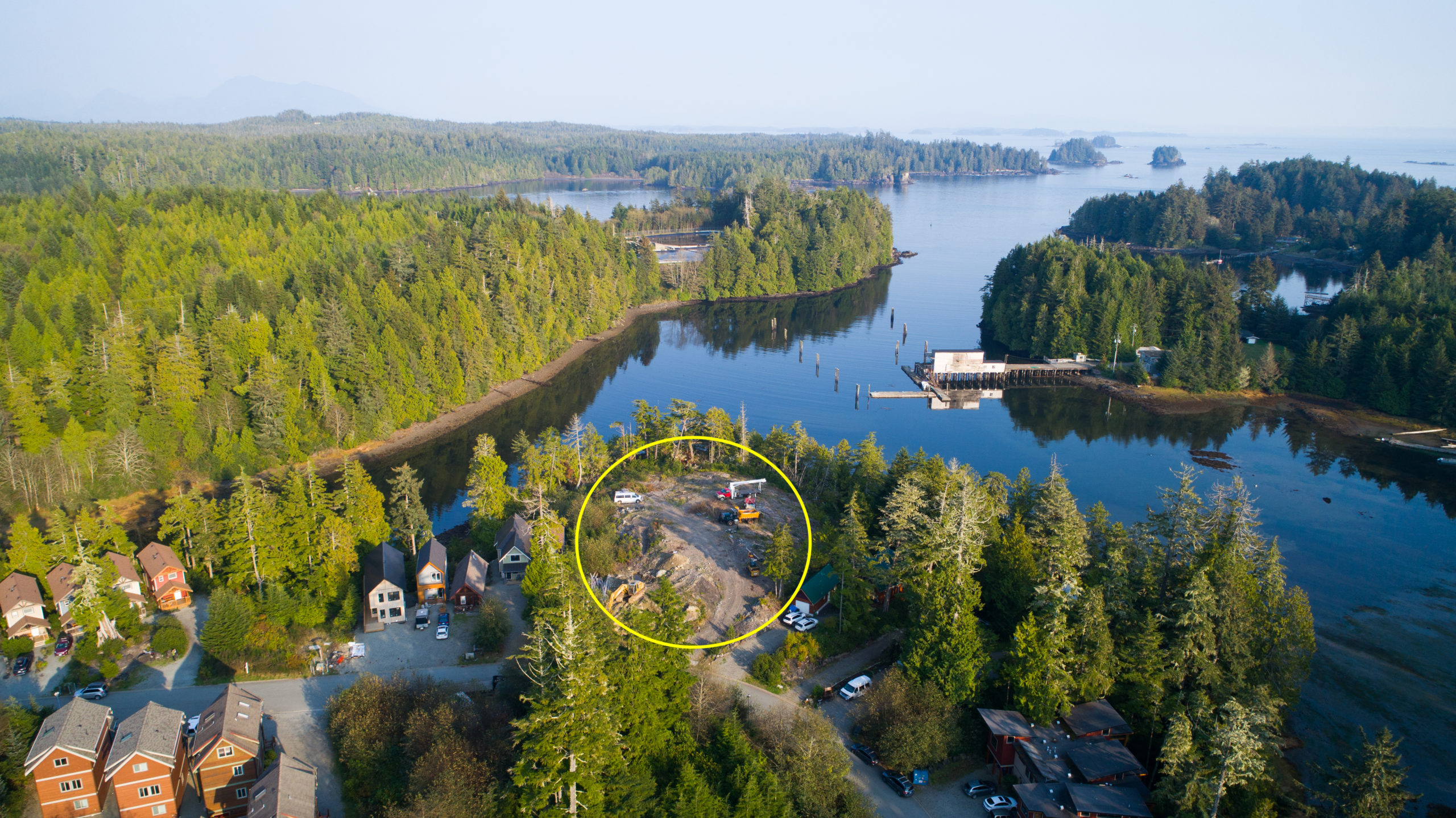 Aerial Picture of Reef Point Landing